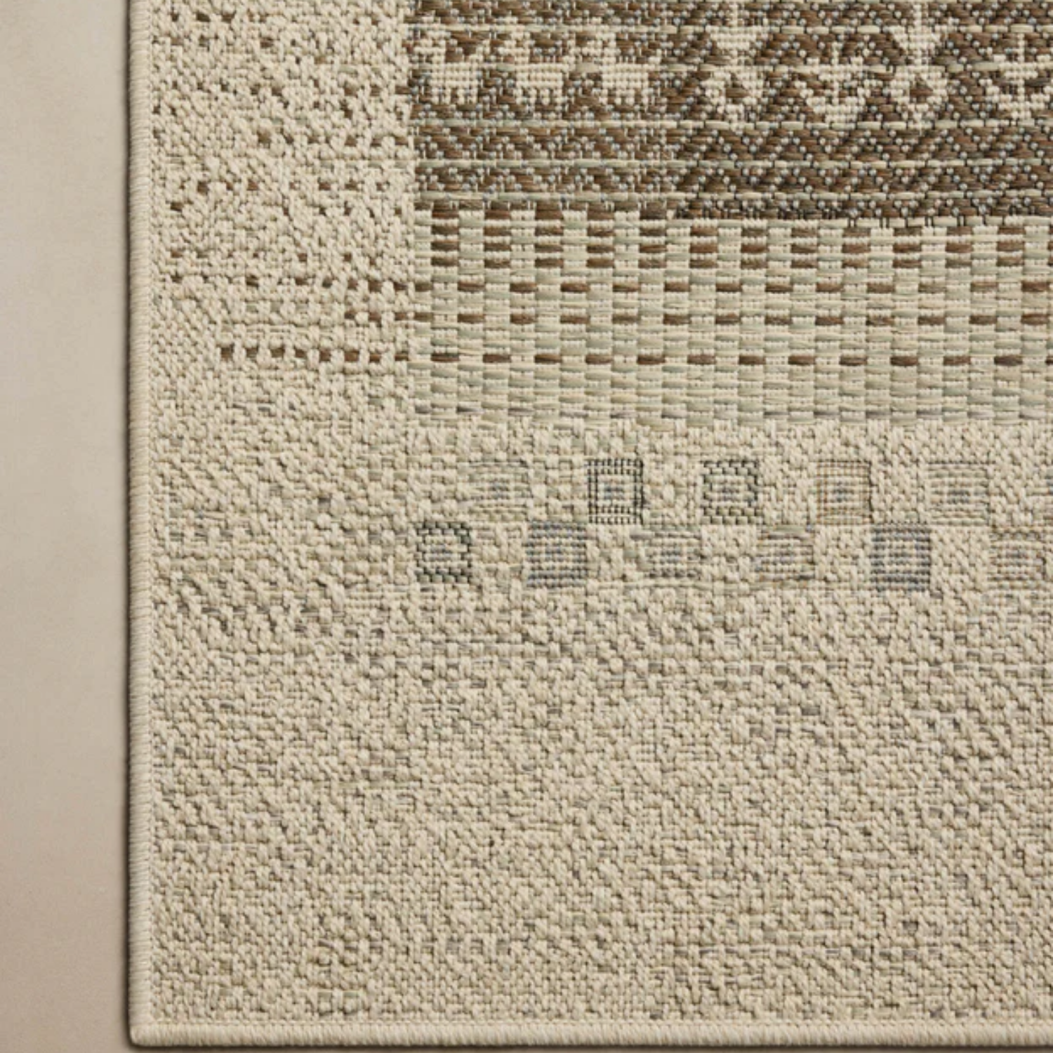 Loloi Saylor Ivory/Earth Outdoor Rug