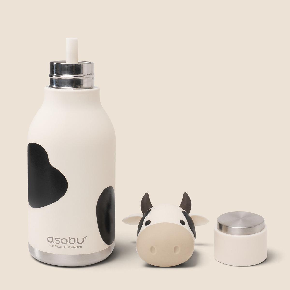 Buddy 16oz Water Bottle- Willow Cow
