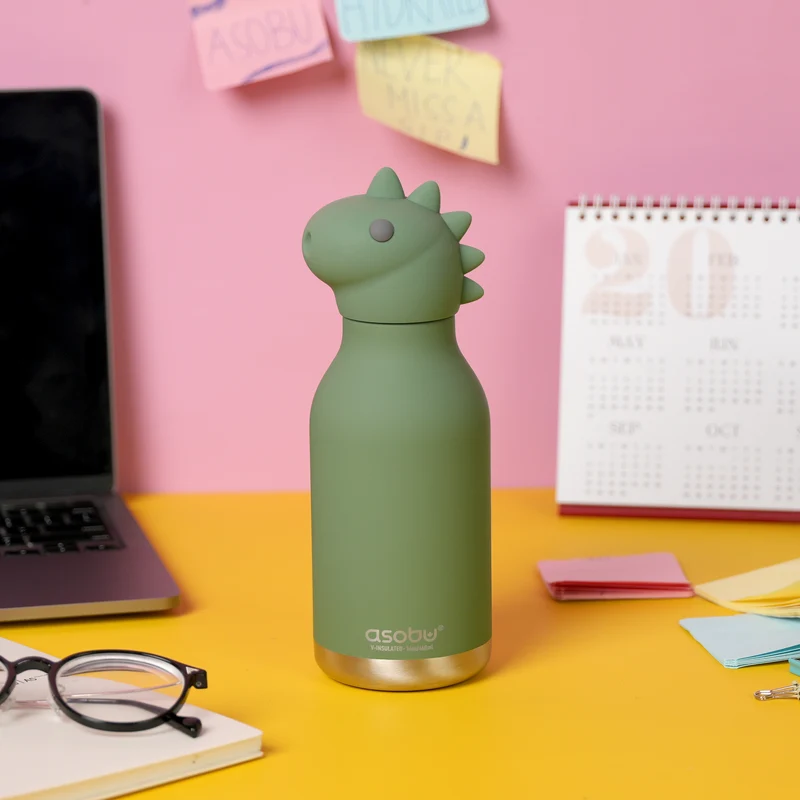 Buddy 16oz Water Bottle- Cillian Dinosaur