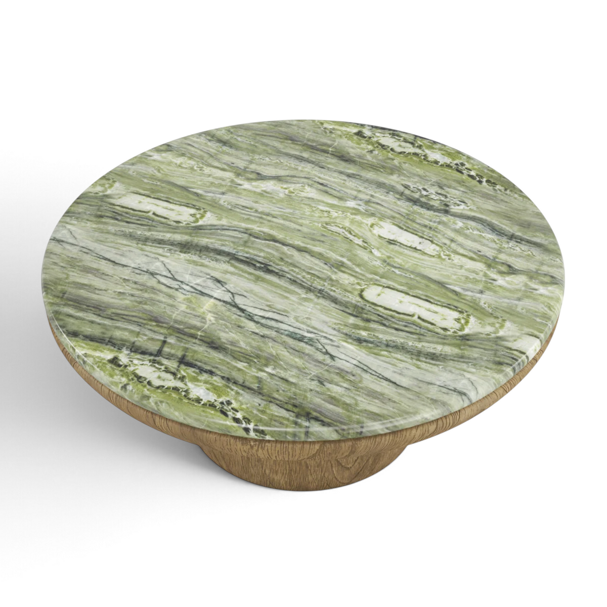 Truffle Concrete Coffee Table - Sage Green