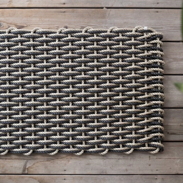 Sand & Charcoal Rope Doormat