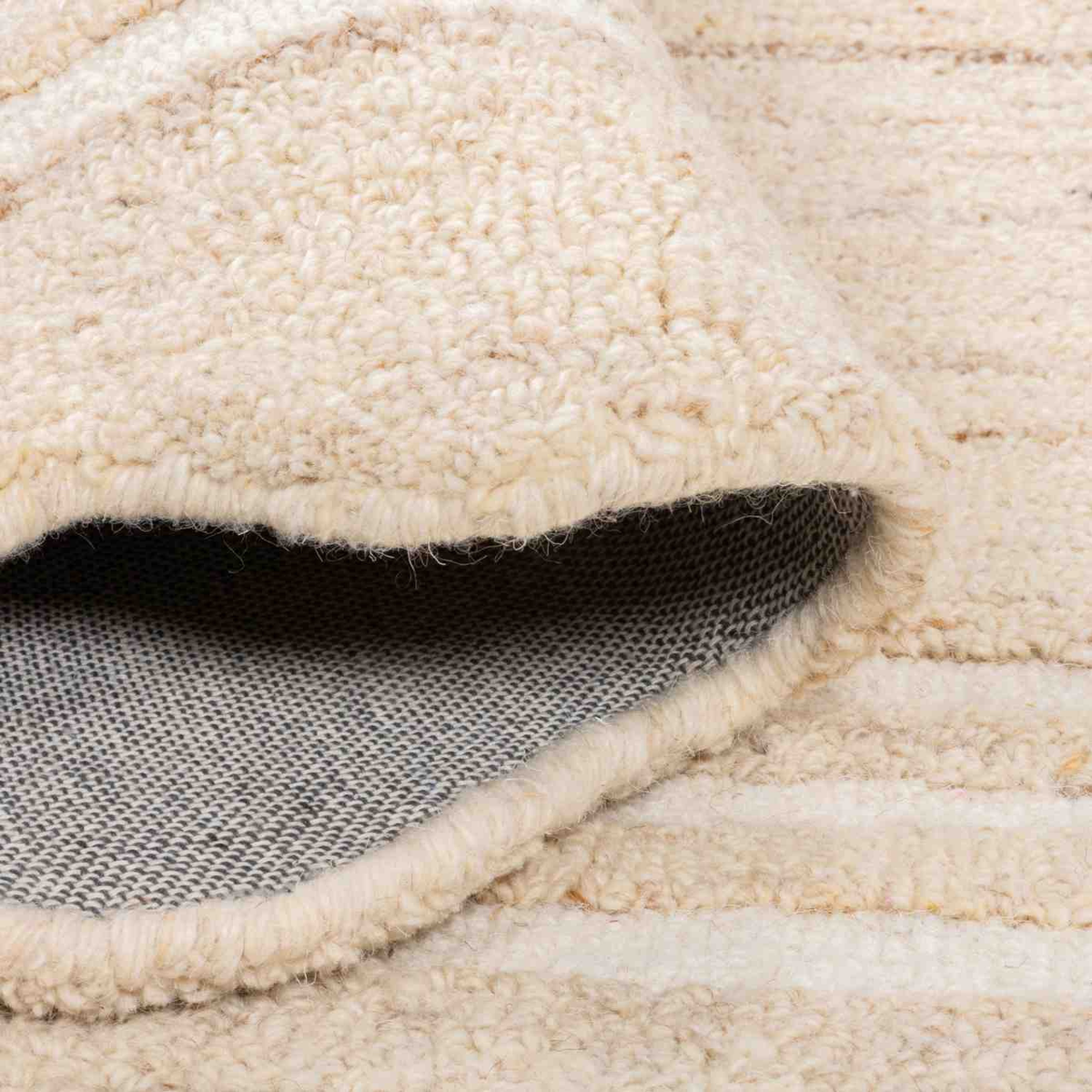 Scallop Natural Indoor Wool Rug