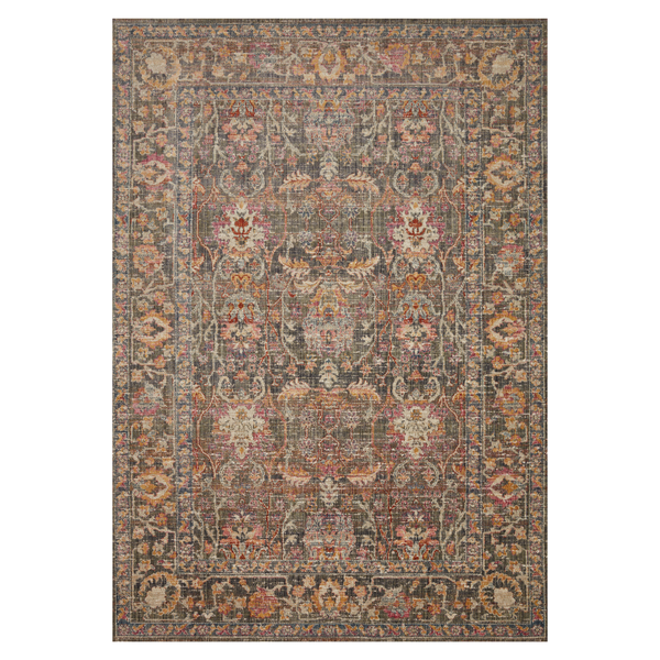 Chris Loves Julia x Loloi Rosemarie Stone/ Multi Rug