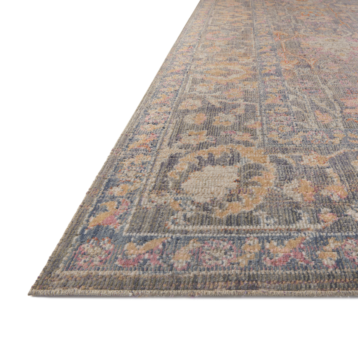 Chris Loves Julia x Loloi Rosemarie Stone/ Multi Rug