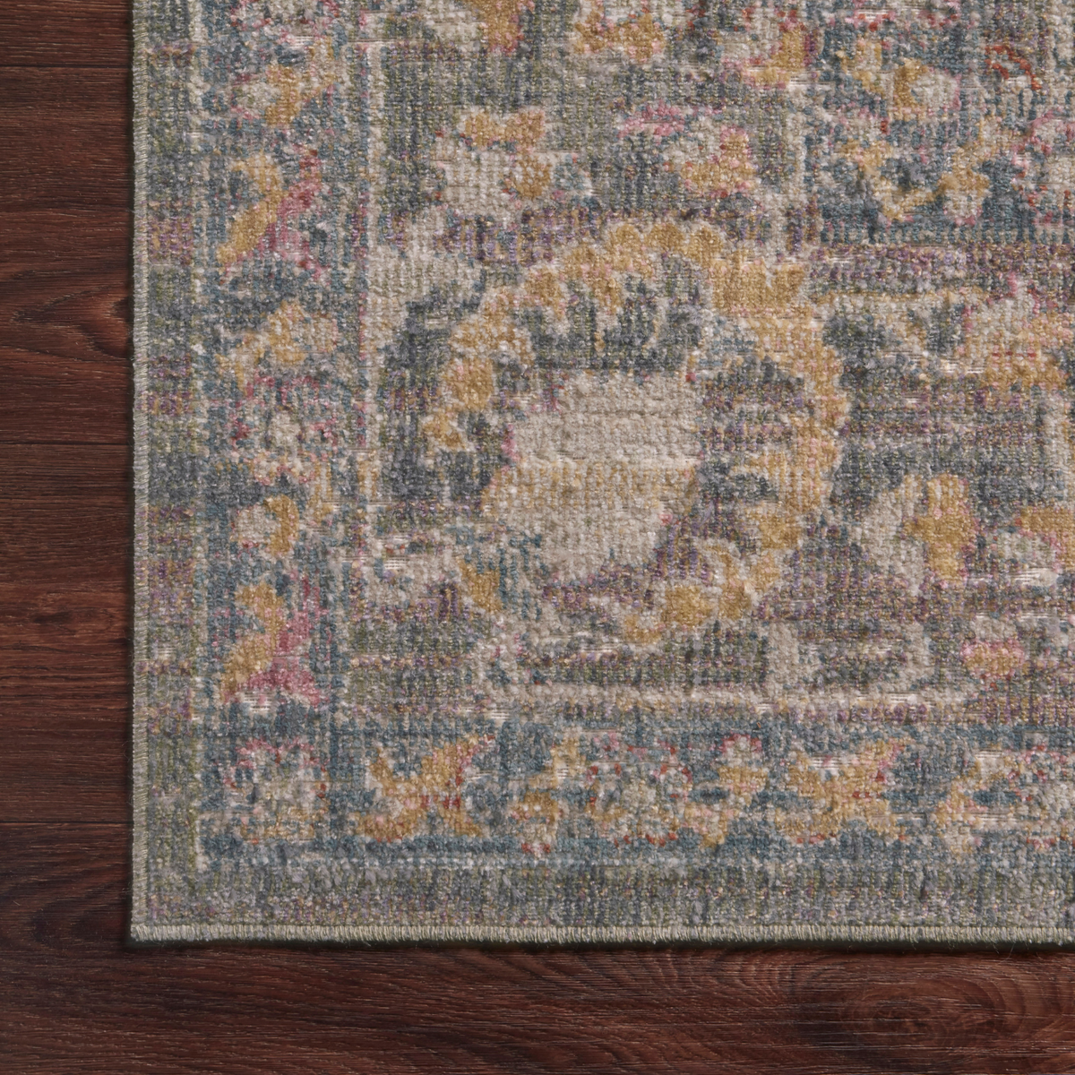 Chris Loves Julia x Loloi Rosemarie Stone/ Multi Rug