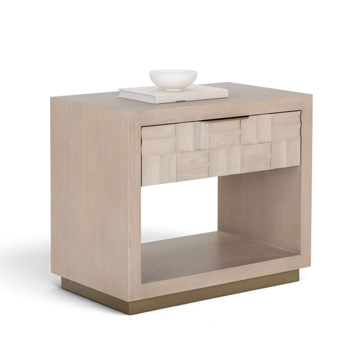 Tessera Wood Nighstand - Light Oak