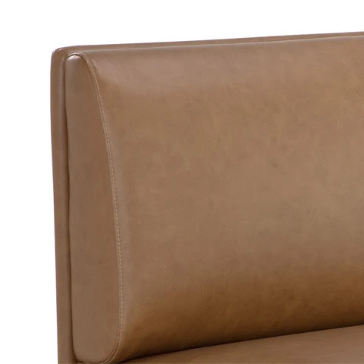 Torino Faux Leather Banquette - Milliken Cognac