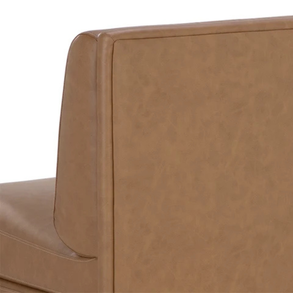 Torino Faux Leather Banquette - Milliken Cognac