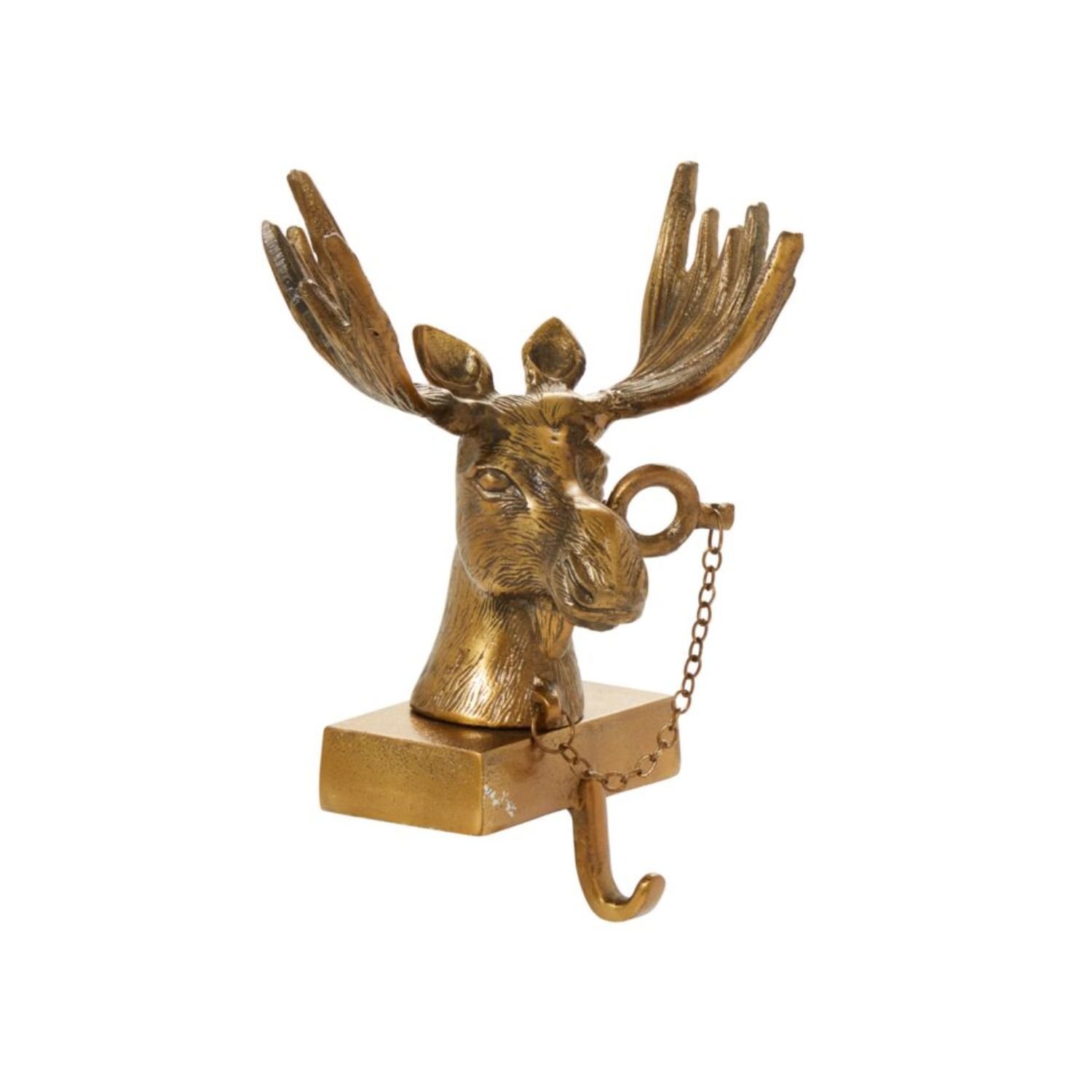 Whimsical Eric + Eloise Collection Brass Stocking Holders