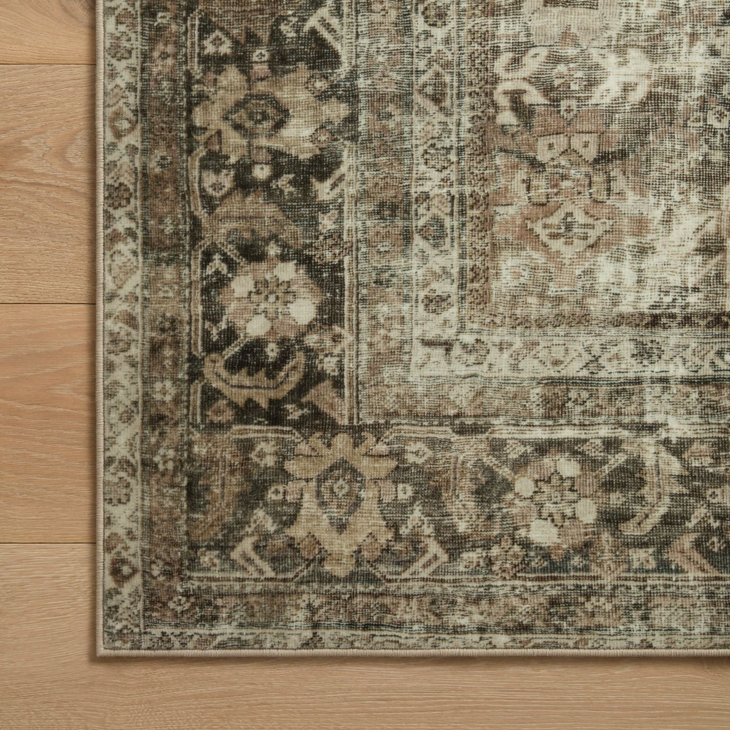 Magnolia Home x Loloi Sinclair Pebble/Taupe Washable Rug – Hauser ...