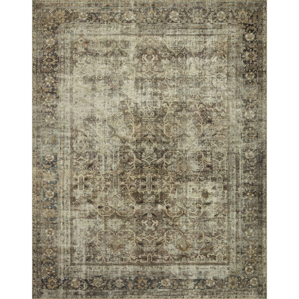 Magnolia Home x Loloi Sinclair Pebble/Taupe Washable Rug