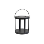 Pillar Charcoal Solar Lantern