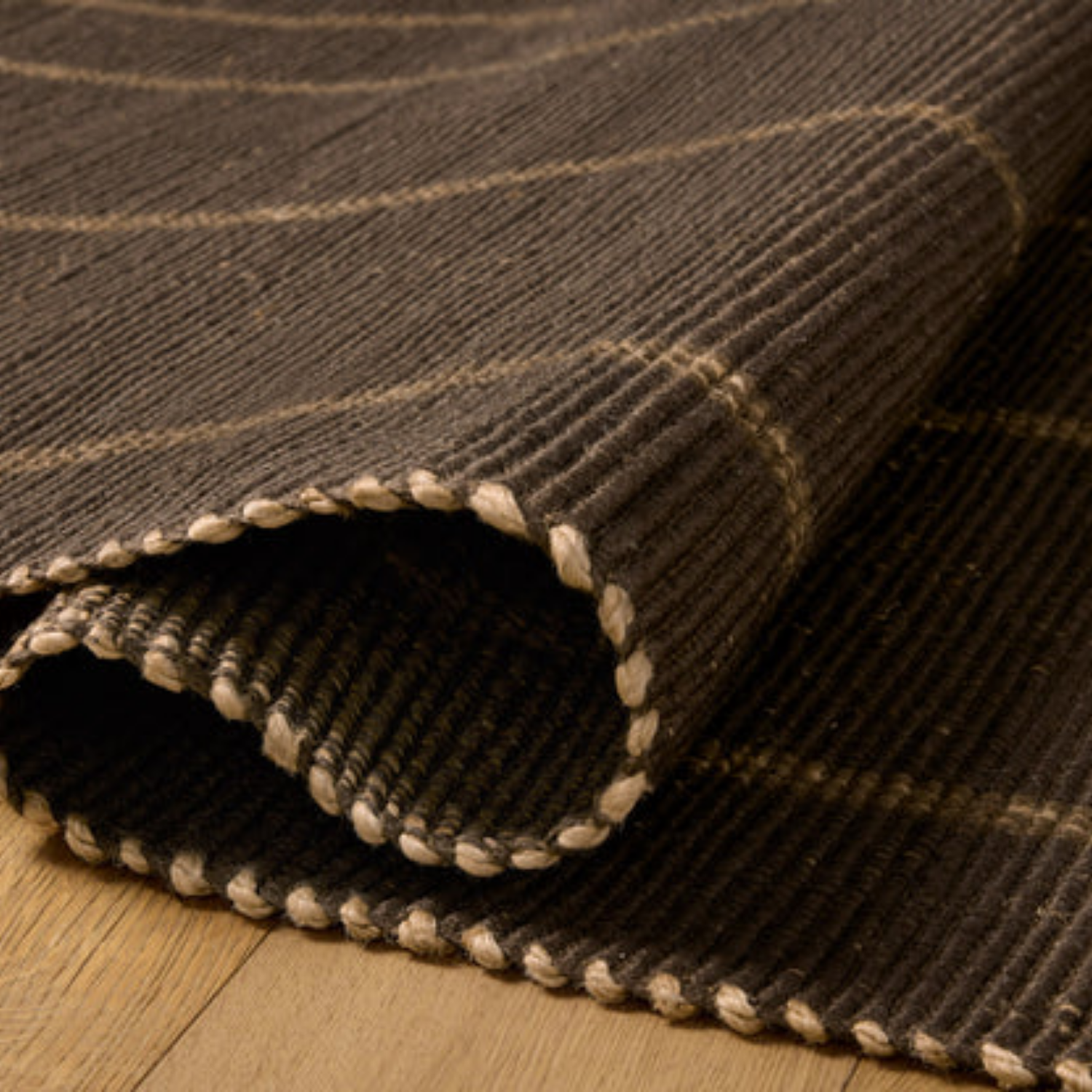 Leanne Ford x Loloi Weatherstaff Espresso/Natural Rug