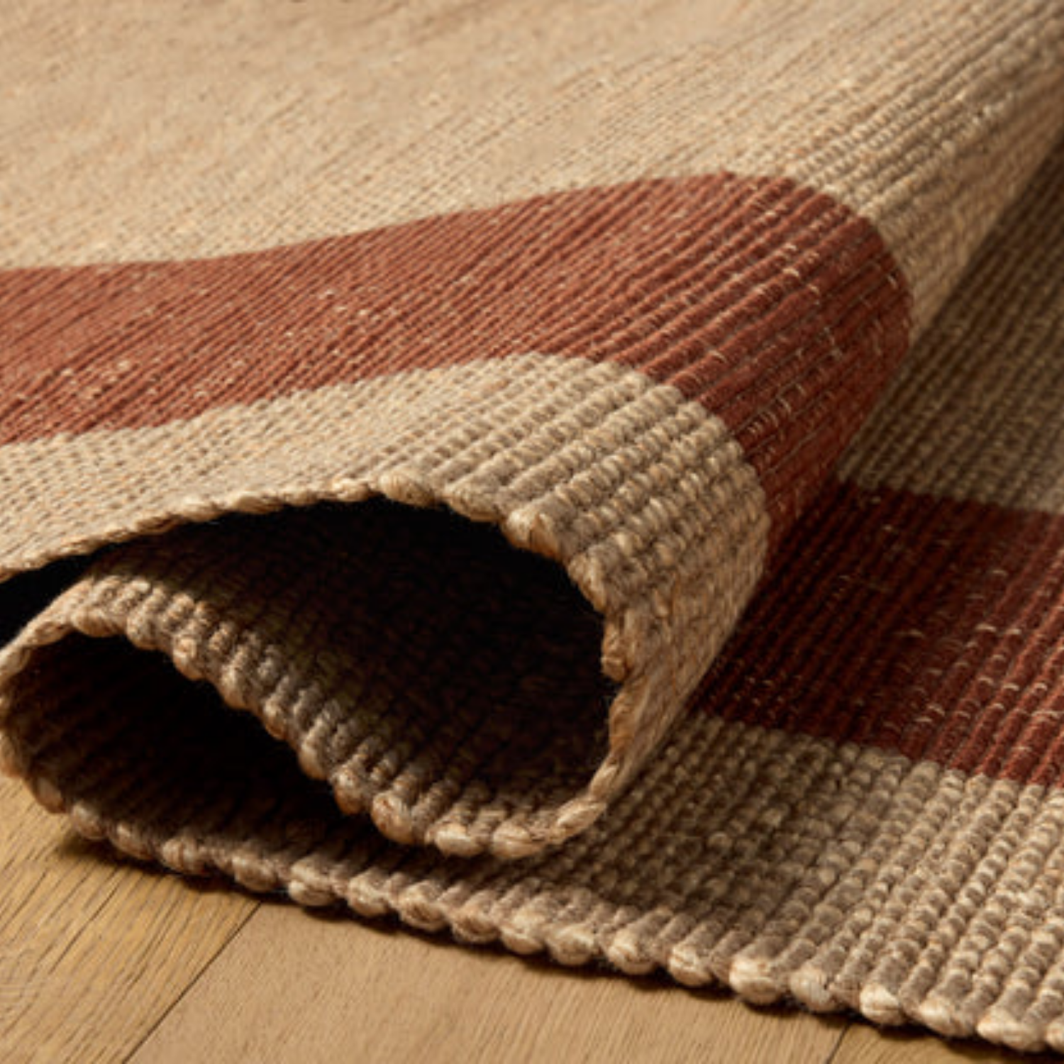 Leanne Ford x Loloi Weatherstaff Natural/Brick Rug