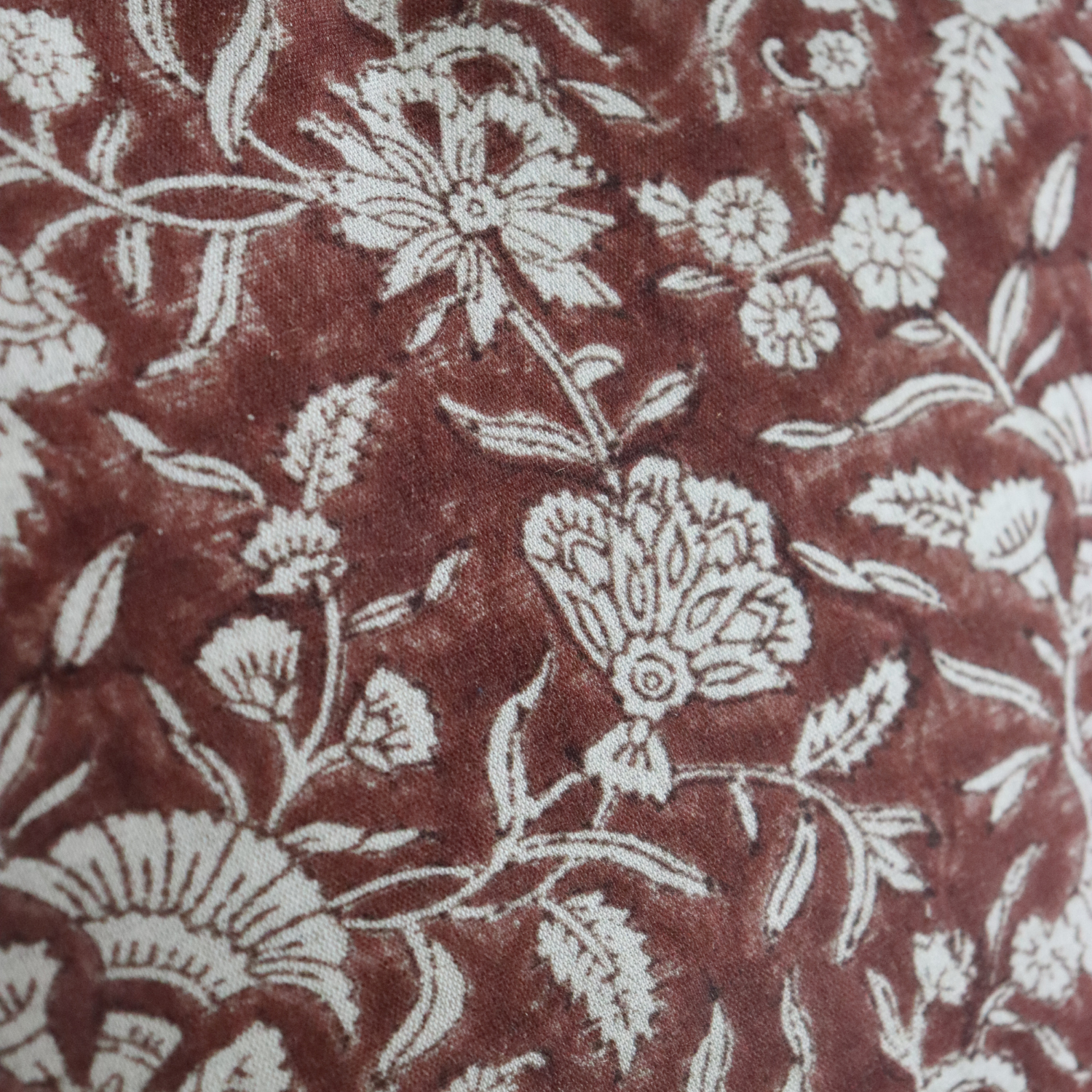 Wellington Botanical Block Print Toss Pillow