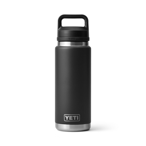 Yeti Rambler 26 Bottle w/ Chug Cap - Black