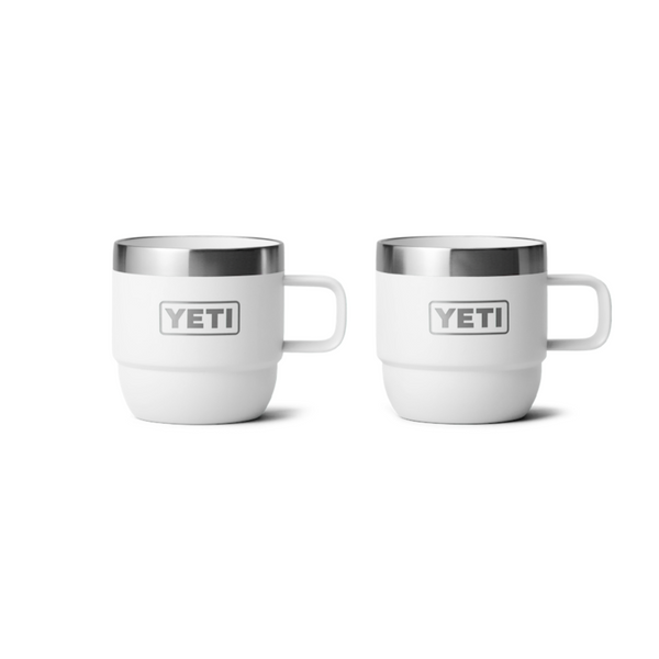 Yeti 6oz Stackable Mugs 2PK - White