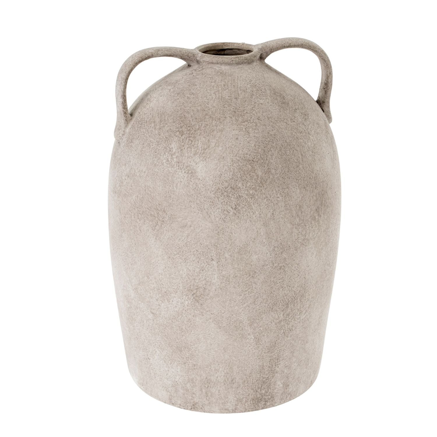 Ash Beige Stoneware Vase