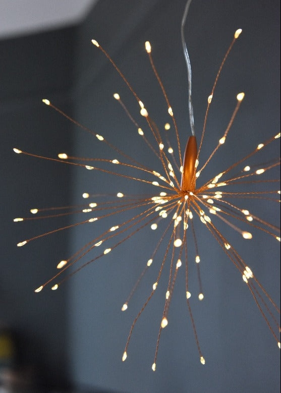 Fireworks Copper Hanging In/Out Light