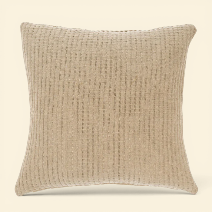 Century Chambray Cotton Pillow