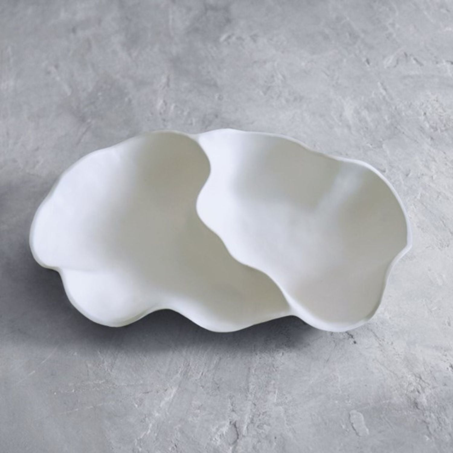 Sculpted Double Dip Bowl