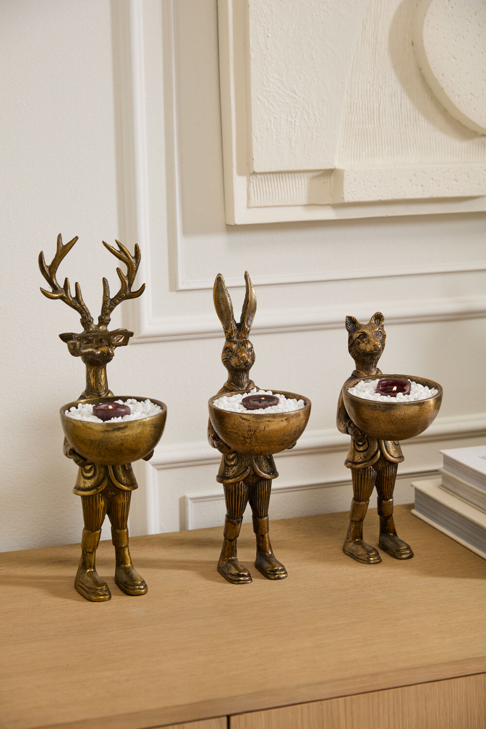 Whimsical Frankie the Deer Dish Stand
