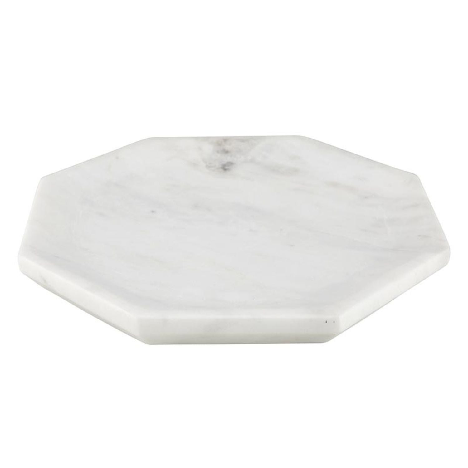 Hexagon Marble Candle Tray