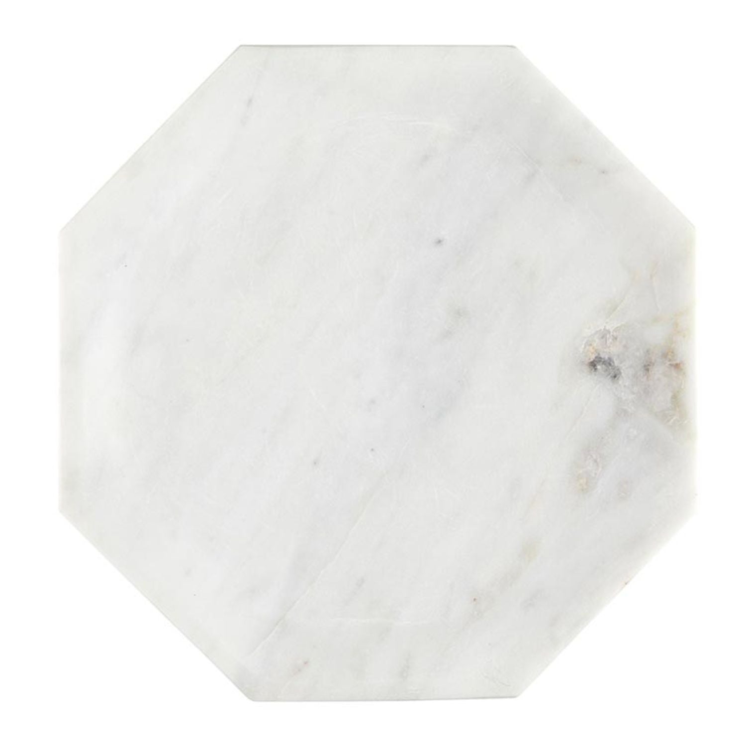 Hexagon Marble Candle Tray