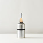 Brushed Stainless Bottle Cooler