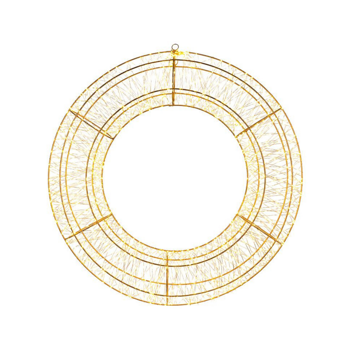 Luminous Micro LED Wreath