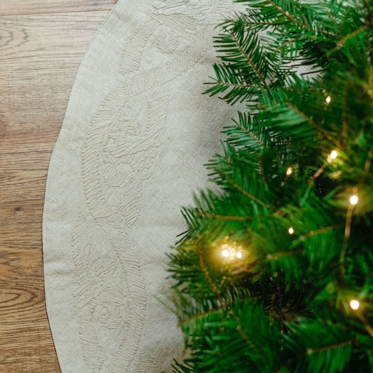 Cotton shop tree skirt