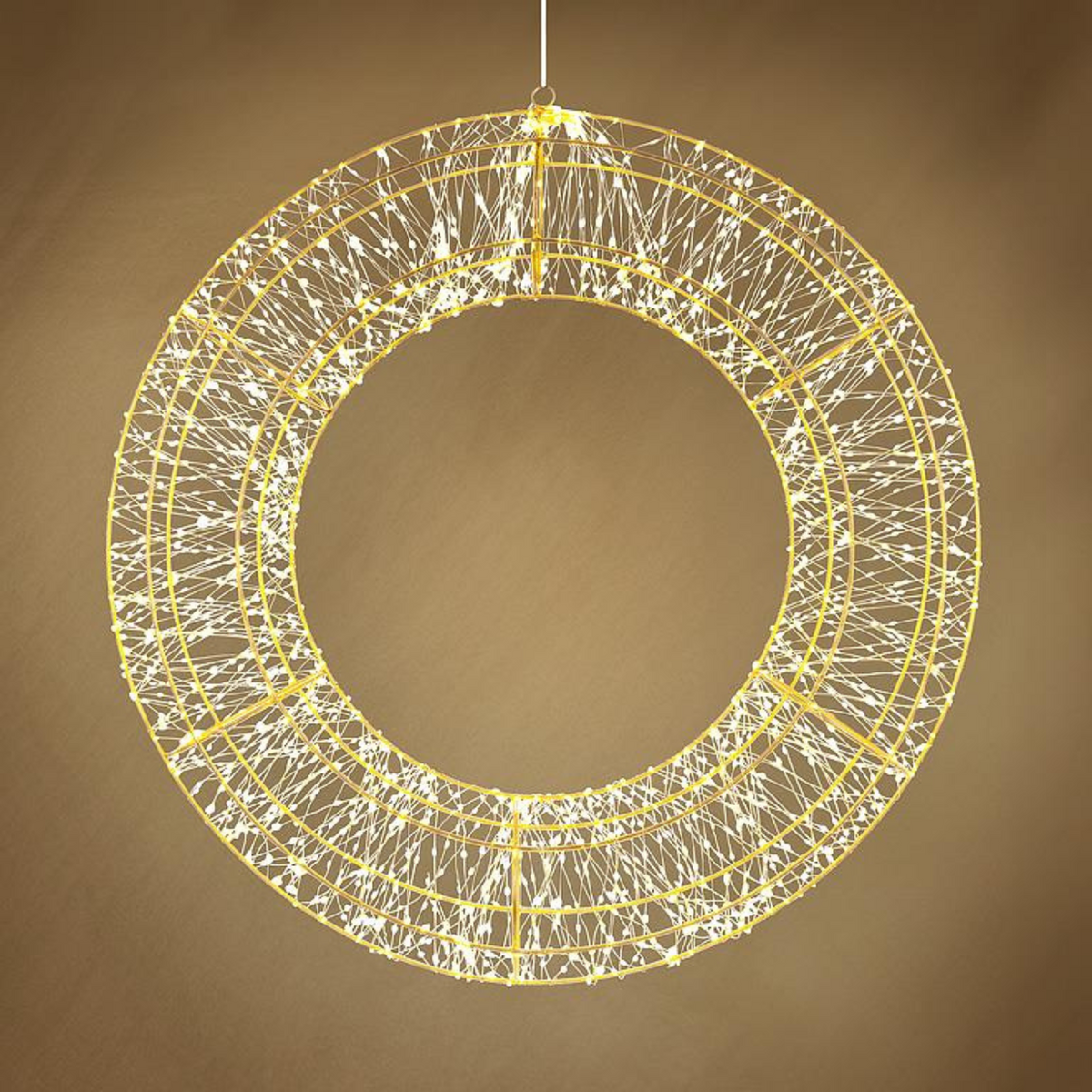 Luminous Micro LED Wreath