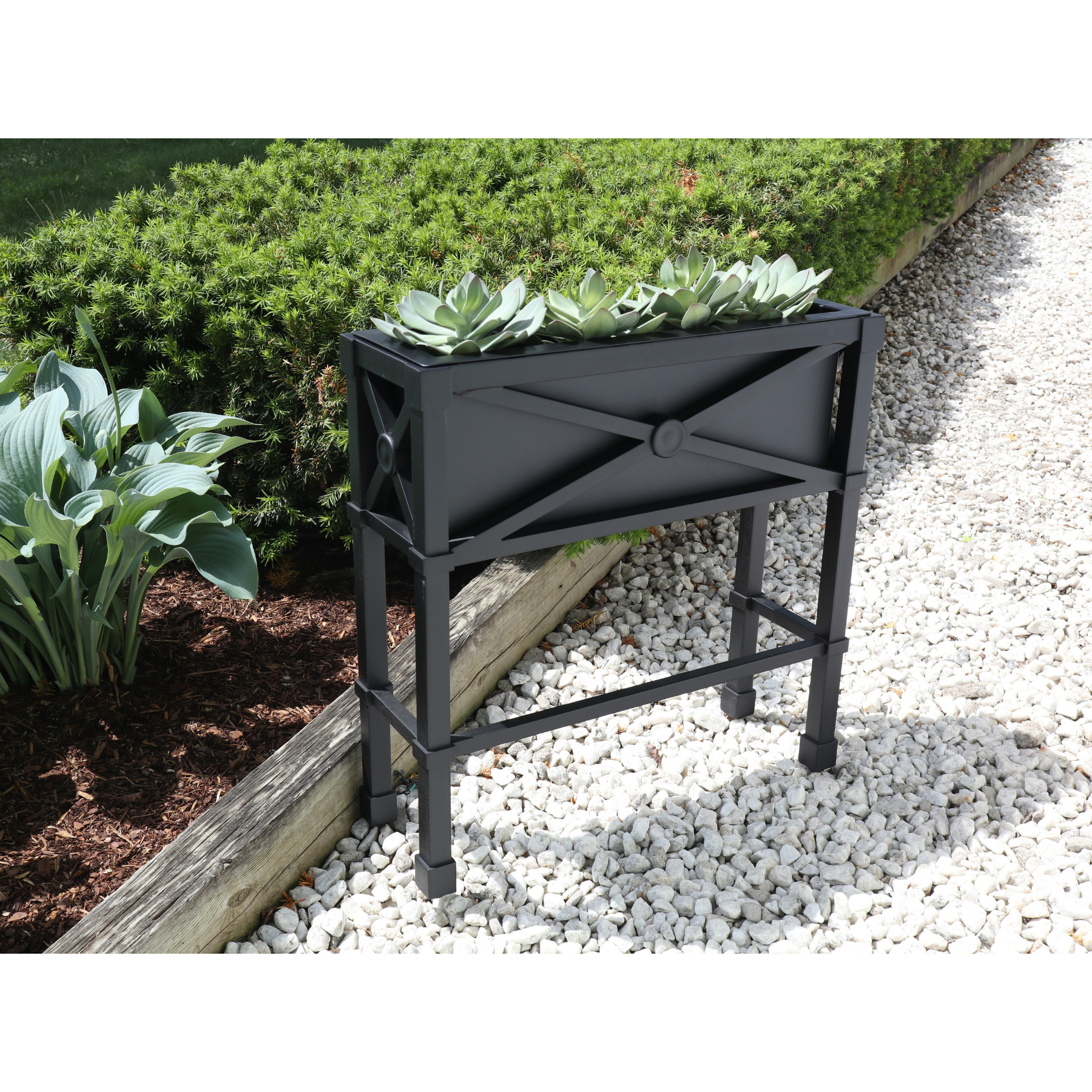 Elevated X Planter