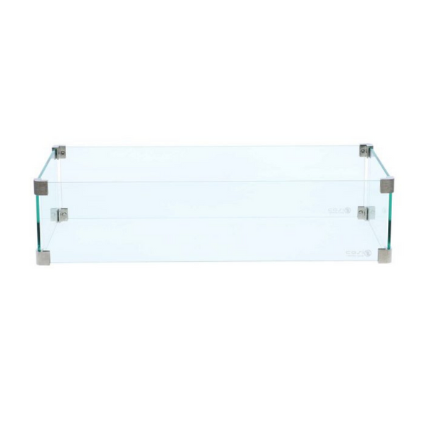 Glass Rectangular Wind Guard