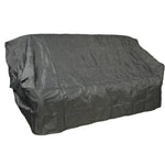 Premium dark grey weather resistant fitted club chair sofa cover