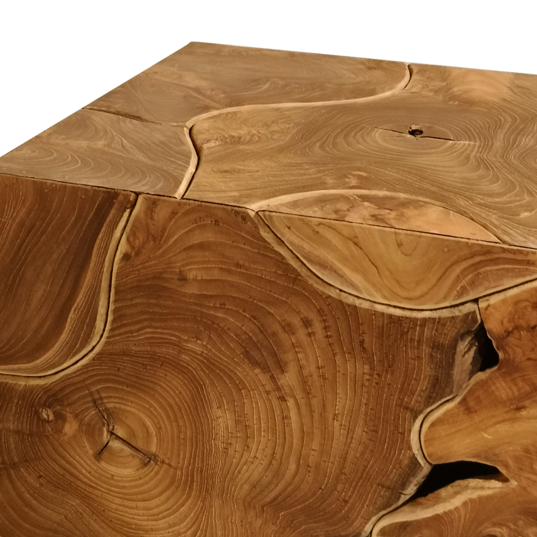 Teak Root Square Coffee Table