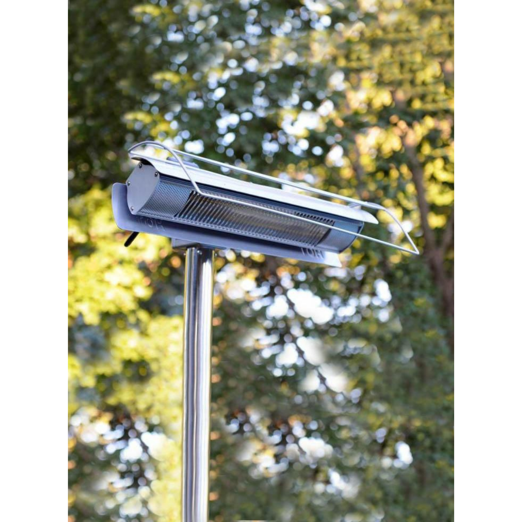 Stainless Steel Electric Heater with Remote