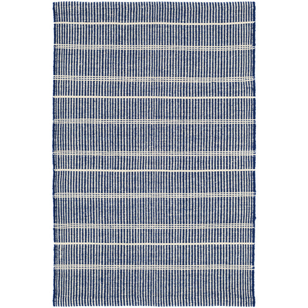 Dash & Albert Samson Navy Indoor/Outdoor Rug