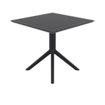 Sky 31.5" Black Dining Table