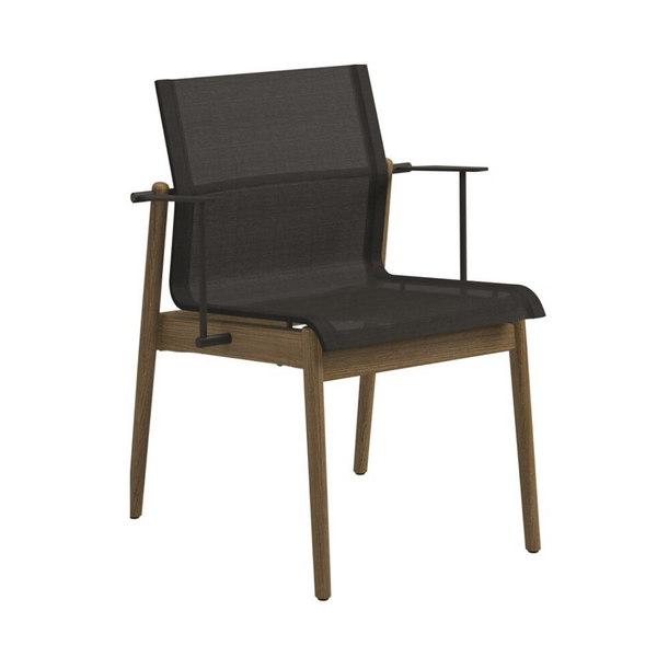 Gloster Sway Anthracite Arm Chair