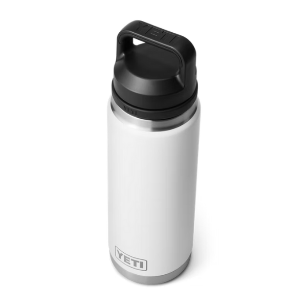 Yeti Rambler 26 Bottle w/ Chug Cap - White