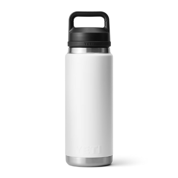 Yeti Rambler 26 Bottle w/ Chug Cap - White