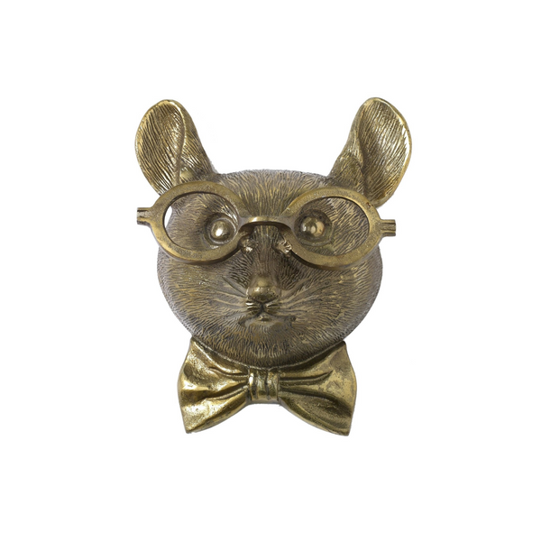 Whimsical Louie the Mouse Wall Mount