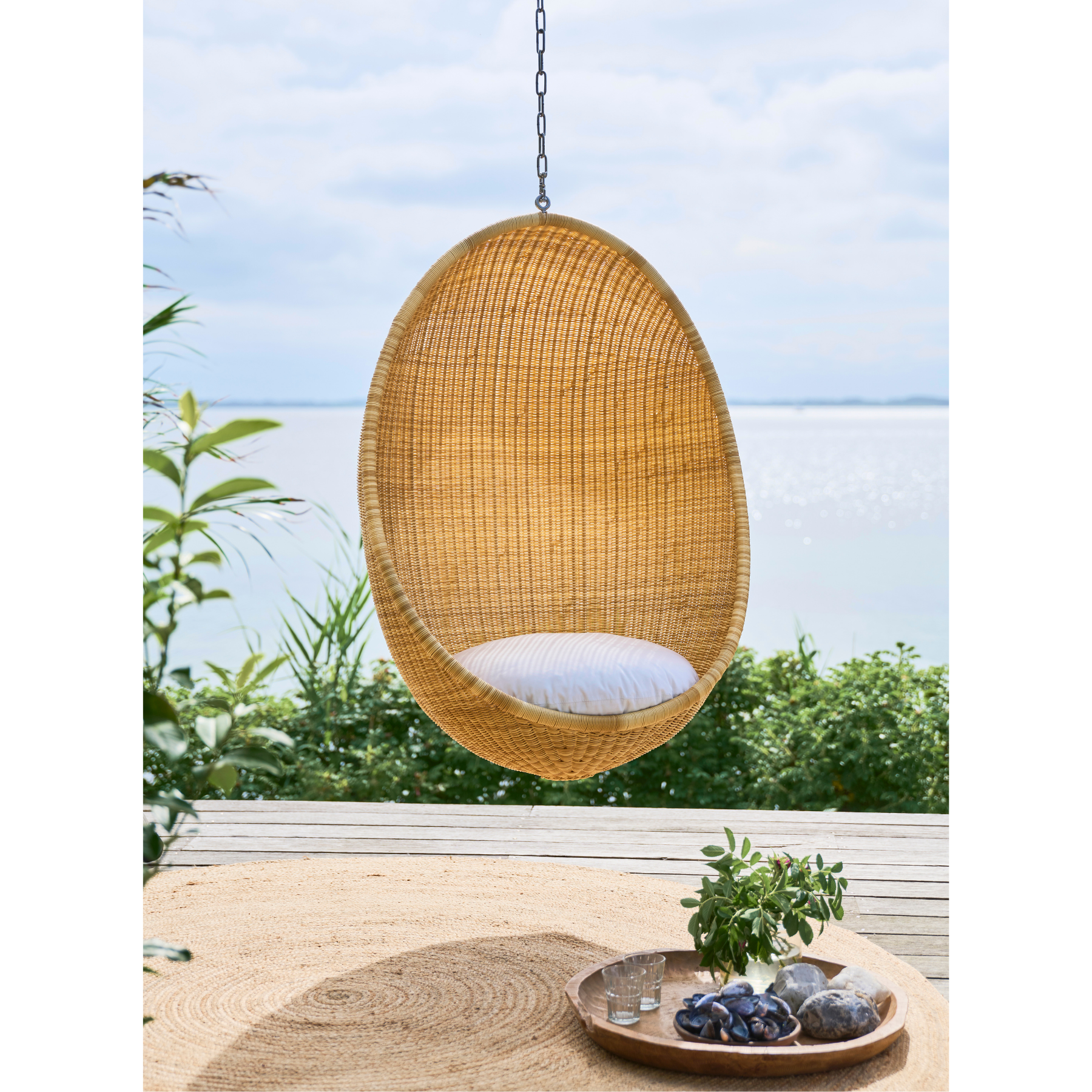 Hanging Natural Egg Chair