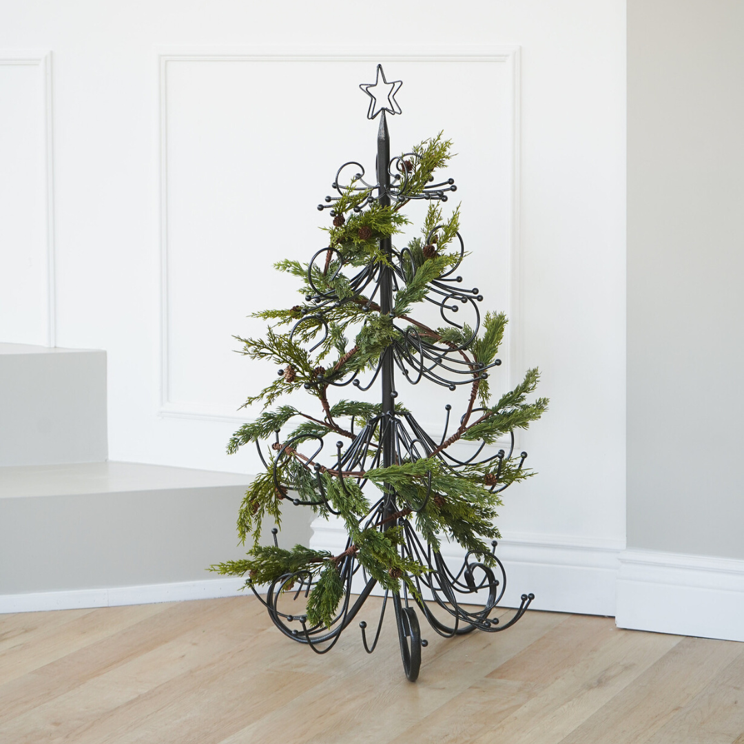 Wrought Iron Christmas Tree Cast Iron Christmas Tree Stand Vintage